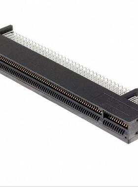 TE 1-1761465-4  PCIE 164PIN间距1.0 母头通孔焊接