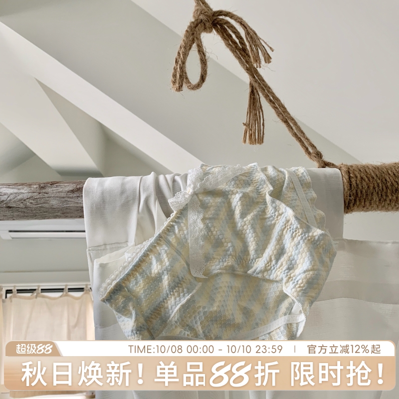 内裤纯棉甜美女底裤少女梦日系可爱裤头女生高弹力柔软低腰三角裤