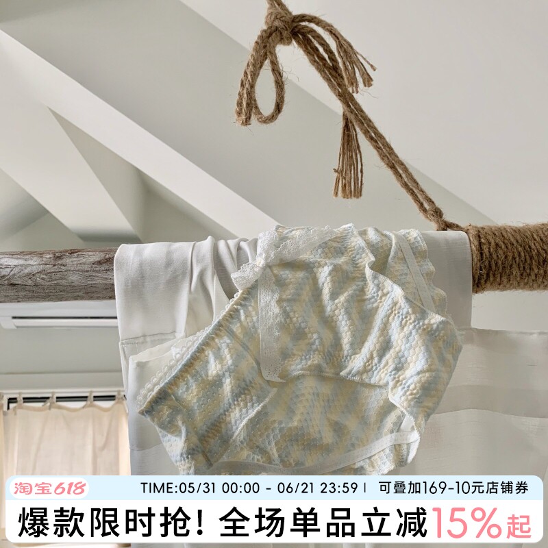 内裤纯棉甜美女底裤少女梦日系可爱裤头女生高弹力柔软低腰三角裤