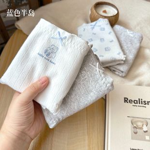 纯棉内裤生理裤女士月经期防侧漏2026新款抑菌裆夏季薄款中腰短裤