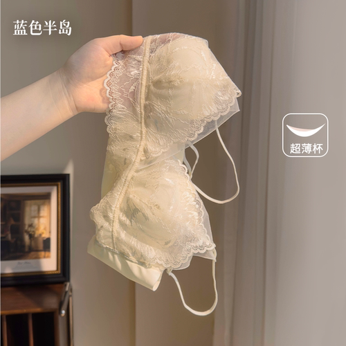 暗夜蕾丝轻柔猫爪杯女士内衣性感