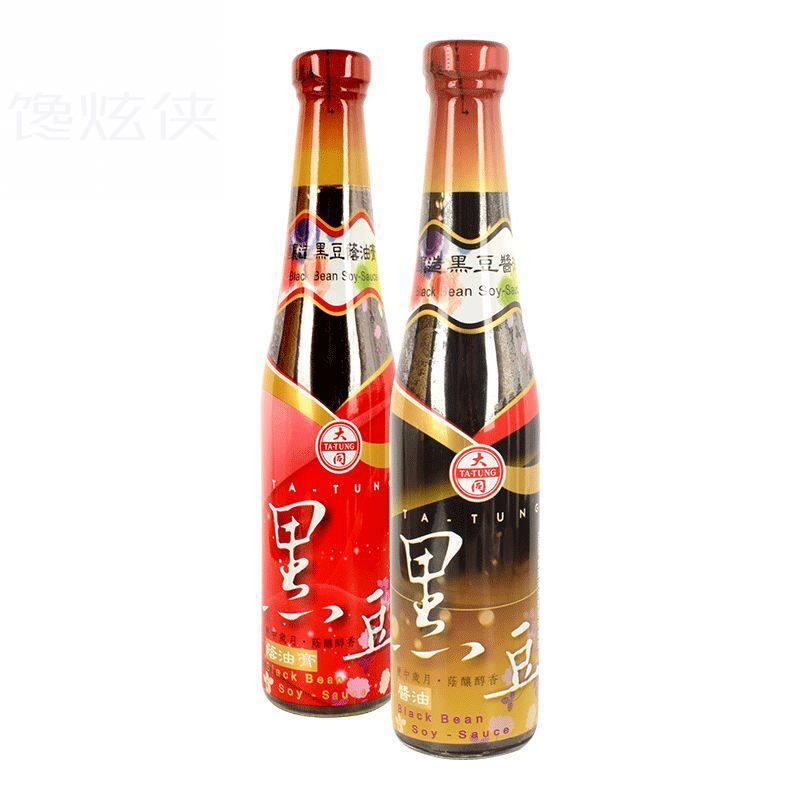台湾进口大同黑豆荫油膏西螺纯酿造特级酱油膏卤肉饭老抽+生抽