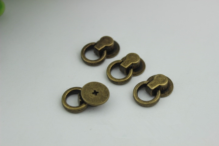 包包拧螺丝活动d环diy五金配件