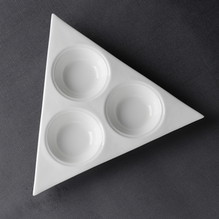 酒店餐厅私房菜特色开胃菜蝶陶瓷意境摆盘分子料理拼盘甜品盘冷菜