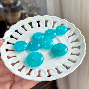 DIY饰品配件 天然天河石 23mm 吊坠 平安扣