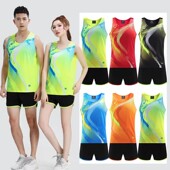田径服套装 短跑马拉松跑步体考比赛运动服 男女训练健身衣背心童装