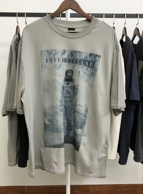 Saint x INTERSTELLAR 星际穿越 未来由我掌控限定洗水短袖T恤潮