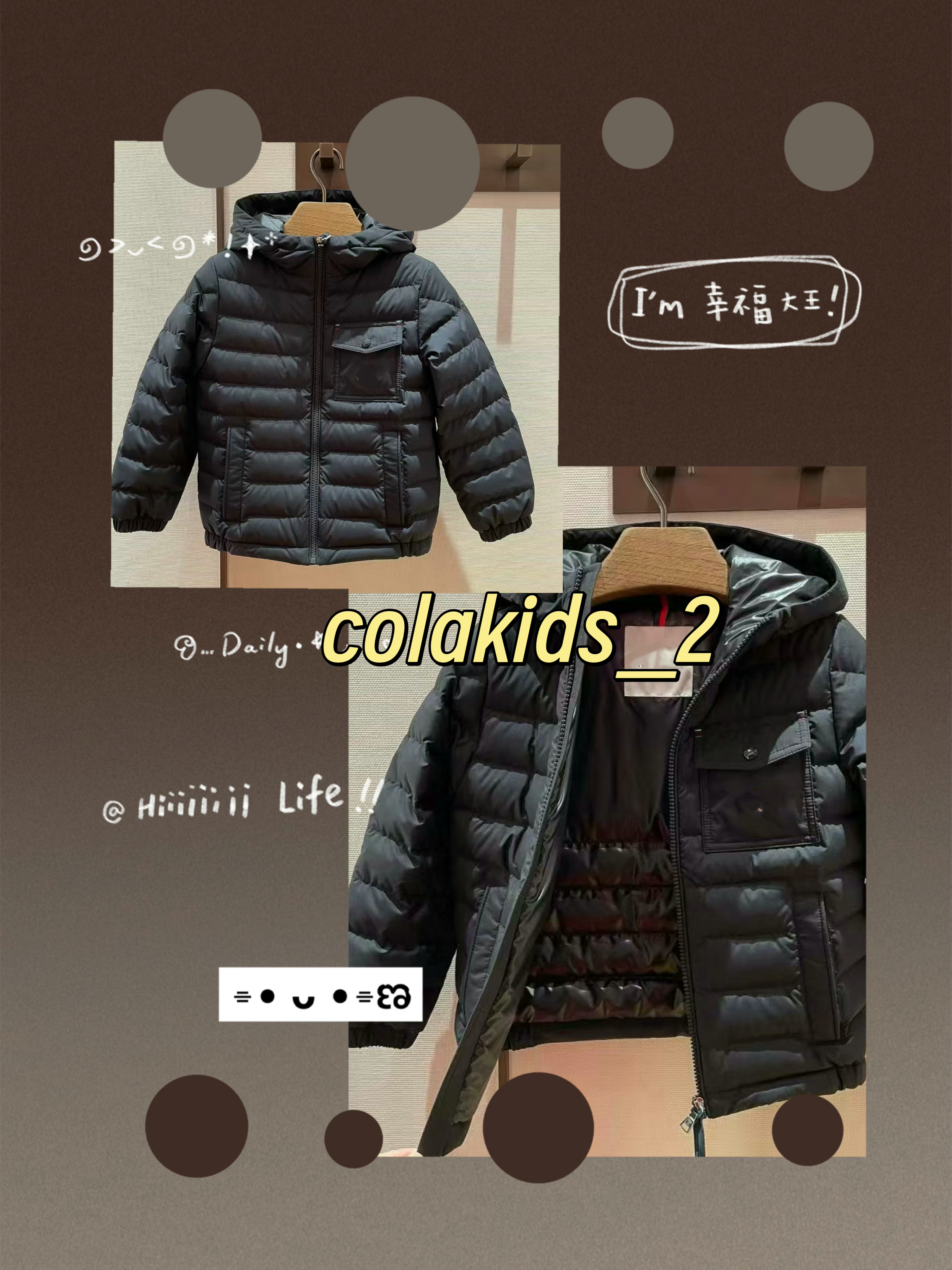 预26秋冬新款男女童羽绒服外套