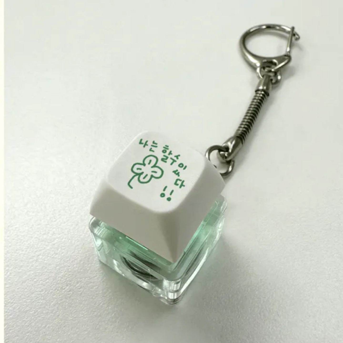 幸运可爱小众设计四叶草按键挂饰