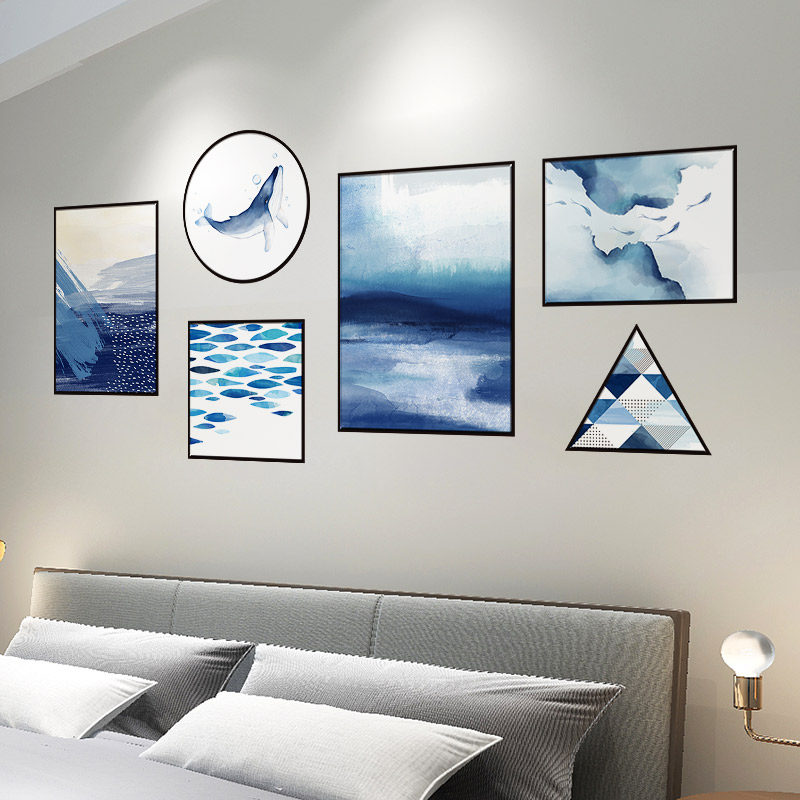 个性北欧风墙贴画创意卧室房间床头背景墙装饰贴纸海报纸墙纸自粘