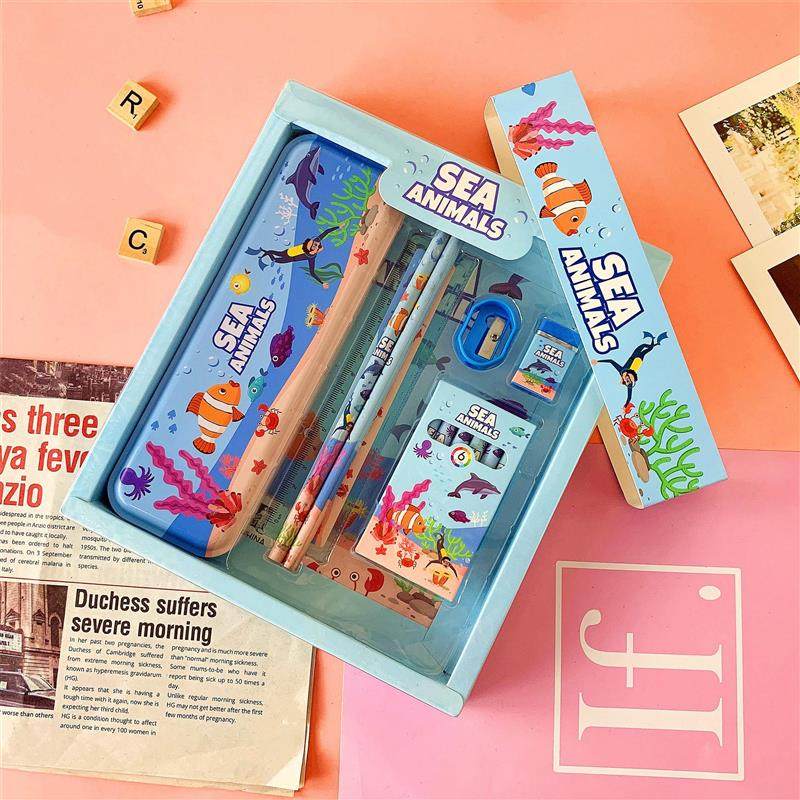 卡通幼儿园小学生日开学礼物六一礼品毕业季文具套装儿童学习用品,文具电教/文化用品/商务用品,文具套装/礼盒,淘宝优惠券,粉丝福利购,淘宝优惠卷