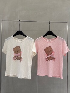 百搭圆领短袖 2026秋季 时尚 韩版 T恤女宽松显瘦休闲上衣潮2635 新款