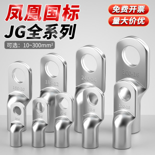 195接线鼻子线耳铜接头 凤凰国标加厚铜鼻子JG10