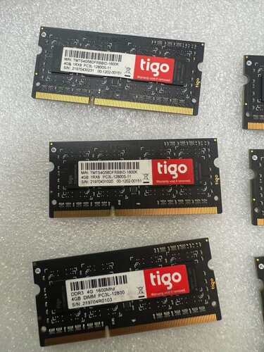 tigo金泰克笔记本内存条三代4gb