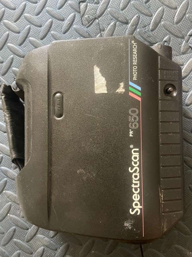 SpectraScan-PR650色度计灰度计能开机进