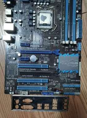 拆机华硕P8B75-V+i53570K处理器i5三