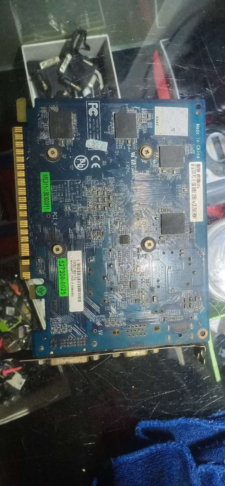 影驰gt6301gd5显卡,功其它元器件
