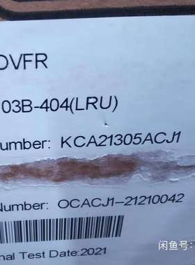 OVFR03B-404KCA21305ACJ1原厂