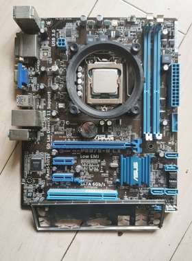 拆机华硕P8B75+i52310板U功能全好一起便宜处