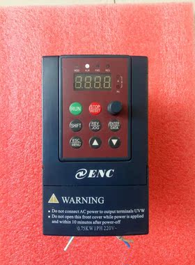 （议价）ENC易能变频器0.75kw220vEDS800-