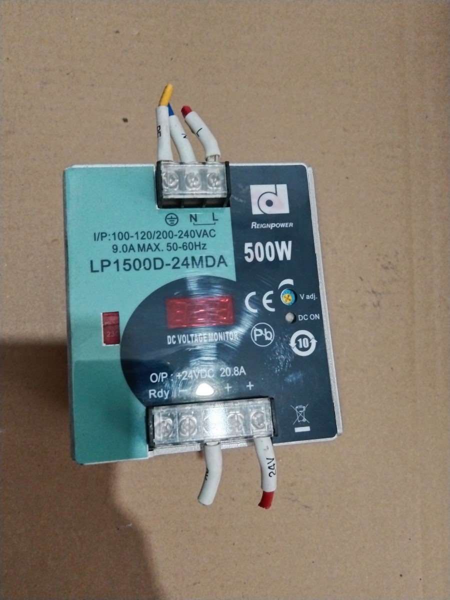 （议价）LP1500D-24MDA导轨式开关电源才拿回来的成色