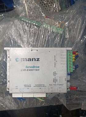 二手进口拆机货MANZ伺服驱动器LVD-E4807/S