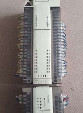 （议价）三菱FX2N-64MT-001FX0N-16EX拆机一组