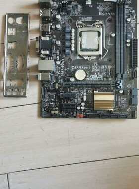 拆机华硕B85M-V5PULS+i34130CPU