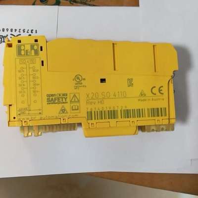 X20SO4110贝加莱模块,插过一次底座,为了看看能插