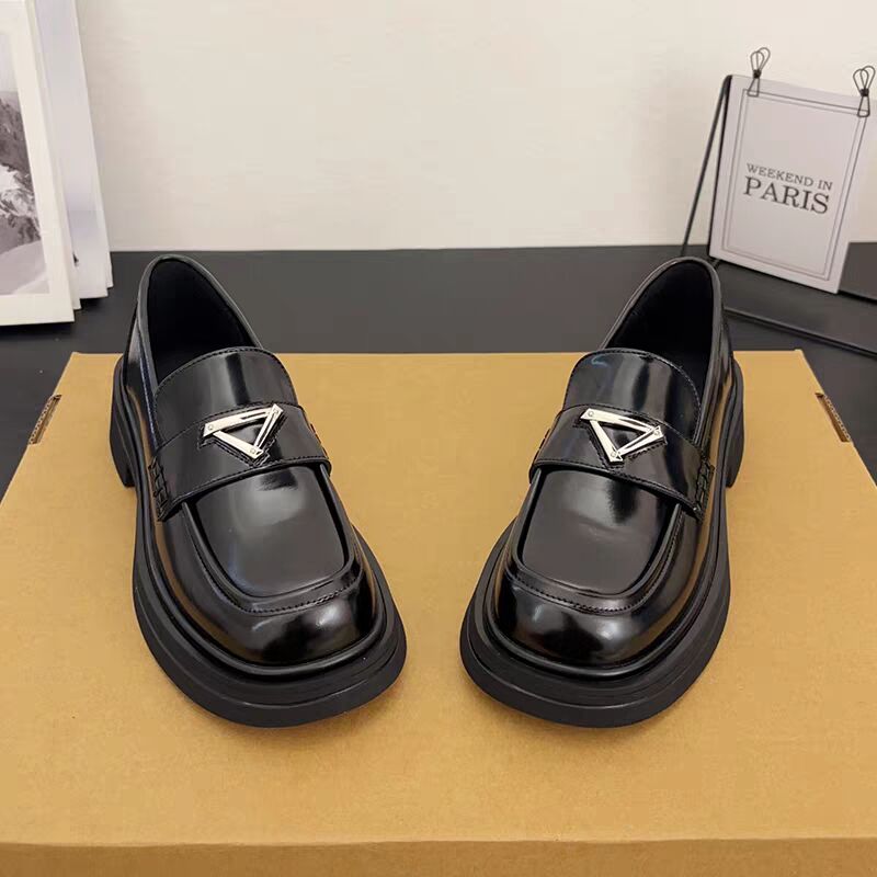 3350搭扣款薄款厚款系带纳帕皮乐福鞋休闲单鞋女鞋