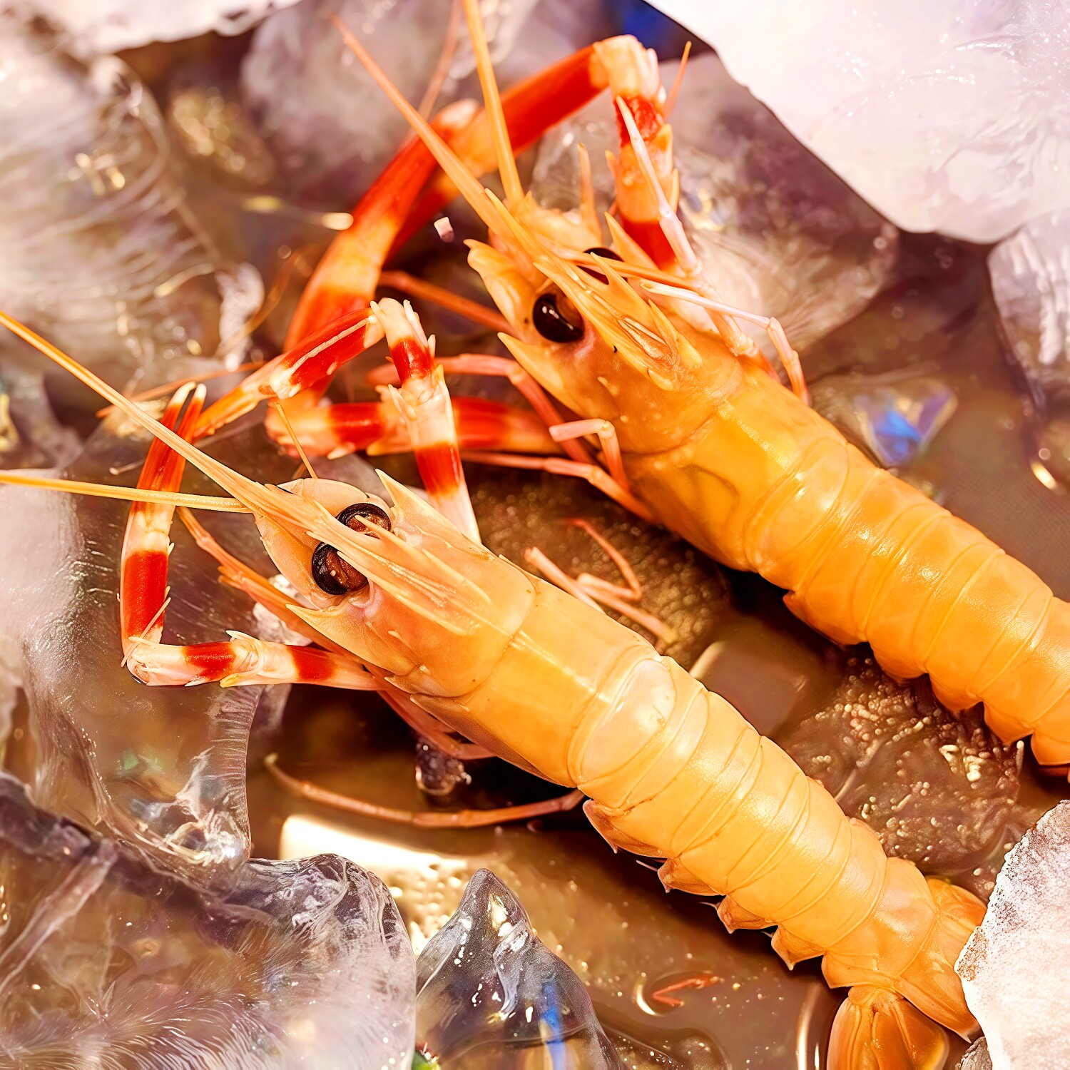 舟山海螯虾新鲜鲜活冷冻野生深海大鳌虾刺身甜虾国产熬虾日料食材