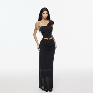 多穿法女神裙辣妹绑带抹胸显瘦包臀裙套装 HELEN 银河系维纳斯