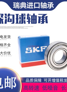 斯凯孚SKF进口轴承正品6200 6201 6202 6203 6204 62052Z 2RS1/C3