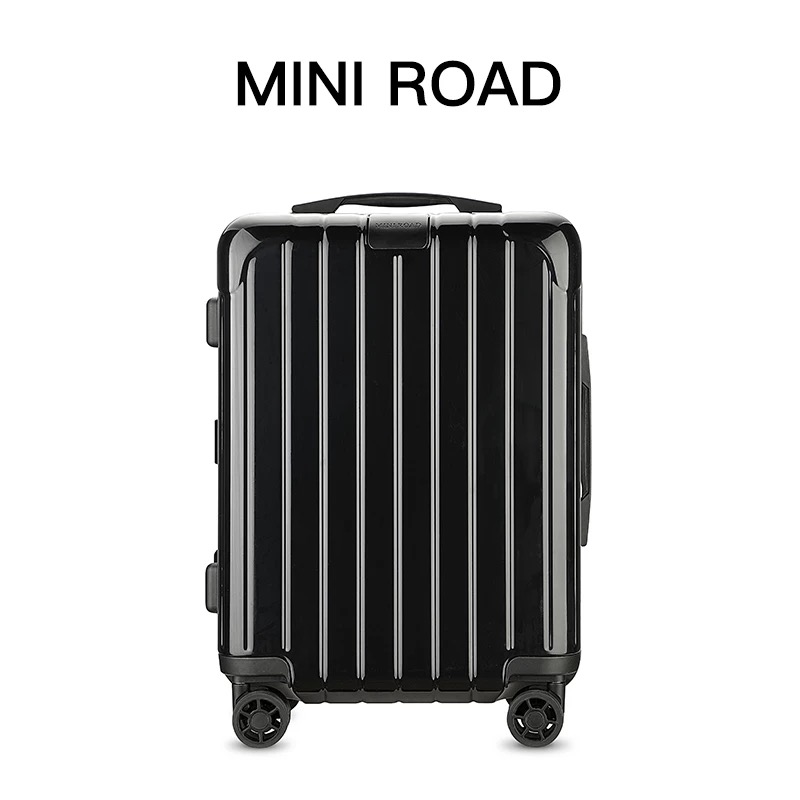 迈纳途 MINI ROAD高品质PC拉杆箱双轴承静音万向轮拉杆箱质保5年