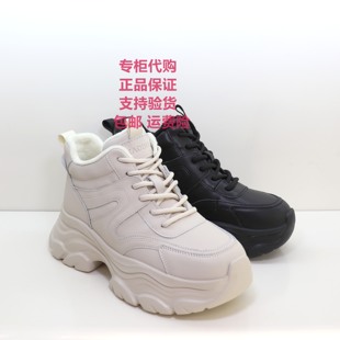 老爹鞋 KCA251902牛皮舒适厚底系带休闲鞋 女鞋 卡迪娜2025年新款