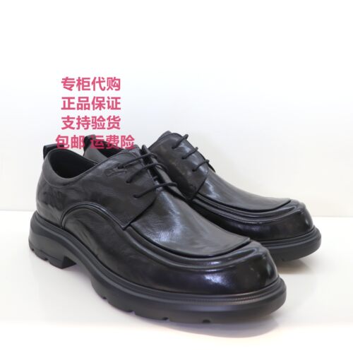 哈森2025年秋季新款正装商务皮鞋
