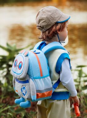 VABC幼儿园书包男孩背包卡通户外出行双肩包超轻女宝宝春游包萌趣