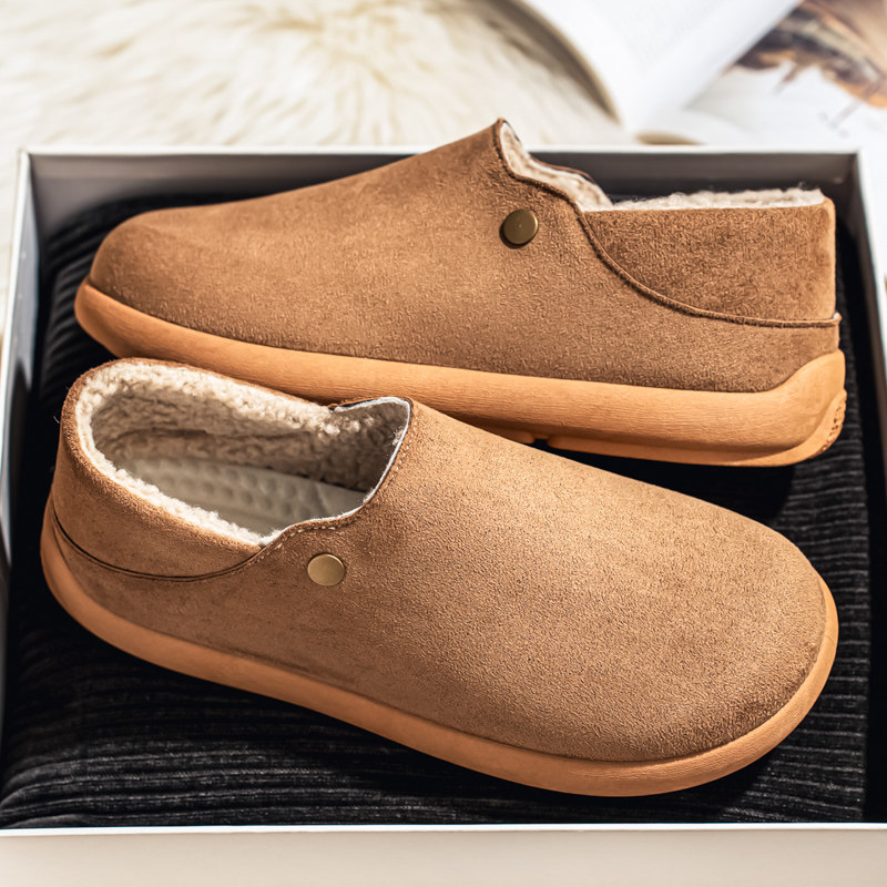 勃肯棉鞋男2026新款冬季加绒加厚保暖居家外穿防滑软底小土豆毛拖,流行男鞋,软木鞋/勃肯鞋,淘宝优惠券,粉丝福利购,淘宝优惠卷