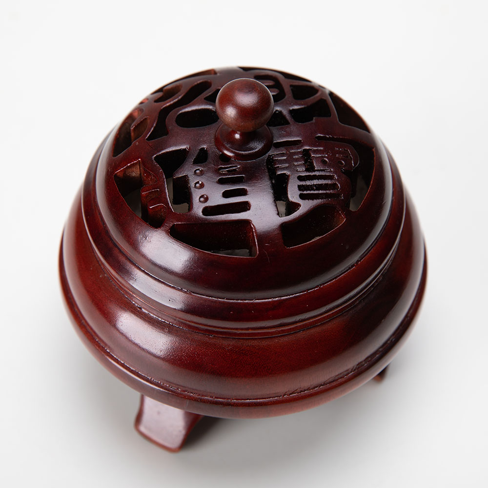 熏香盒广发红木特价木雕