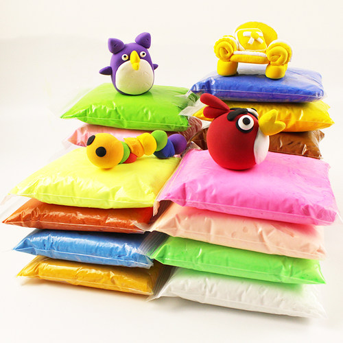 diy儿童黏土大包装24色太空泥