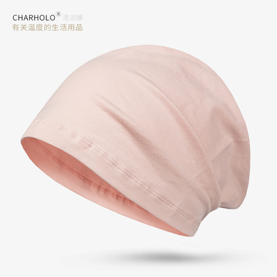 charholo月子夏季单层薄款产后防风纯棉包头产妇帽透气坐月子睡帽 — 8