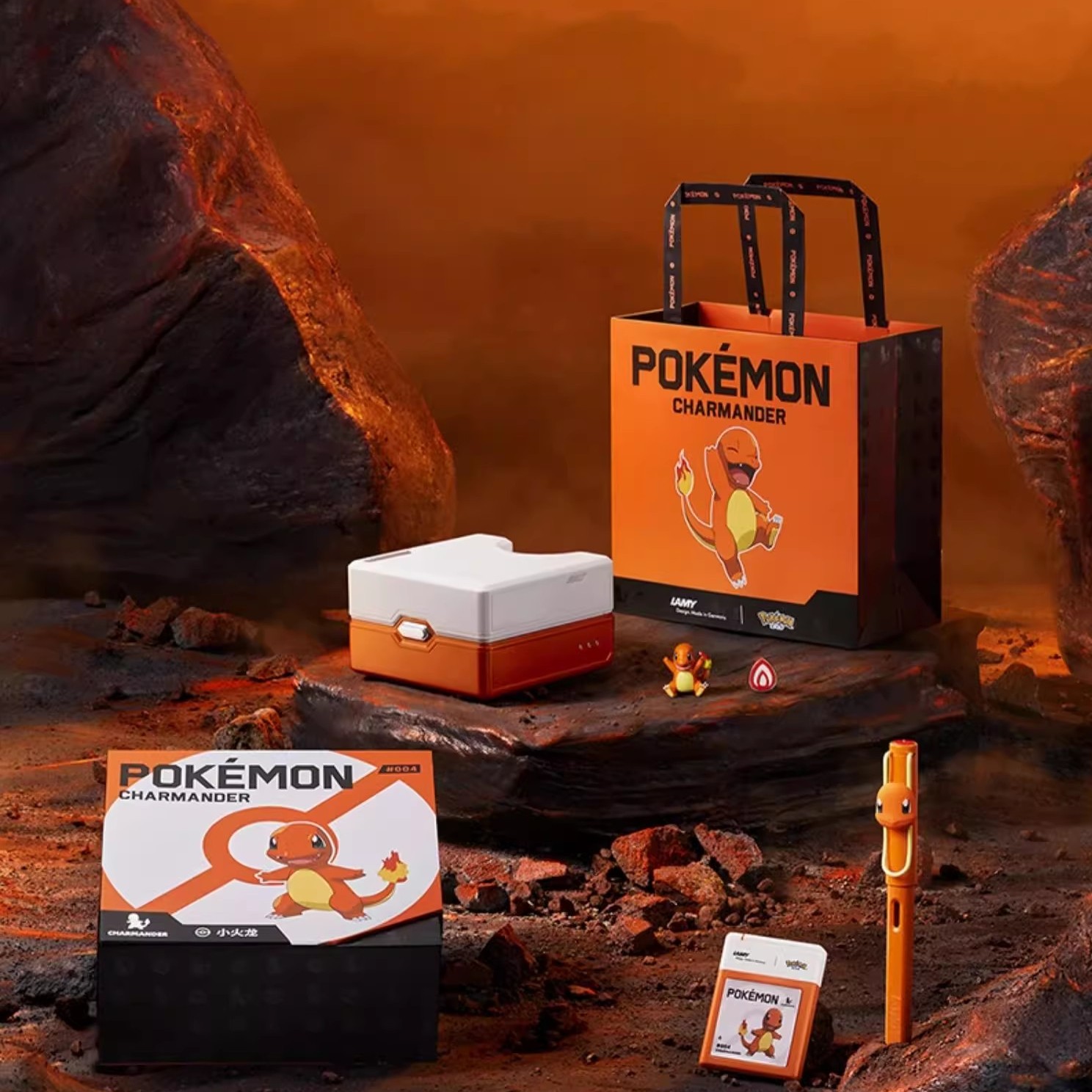 LAMY/凌美钢笔礼盒狩猎系列限定款宝可梦联名钢笔套装大学生文具