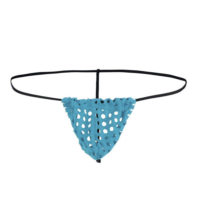 包邮男士内裤WOXUAN大网眼镂空渔网男士单丁字裤T裤细带性感内裤|ruв категории Нижнее белье, трусы - от Buy2taobao.com для оказания профессиональной услуги покупки агента Taobao