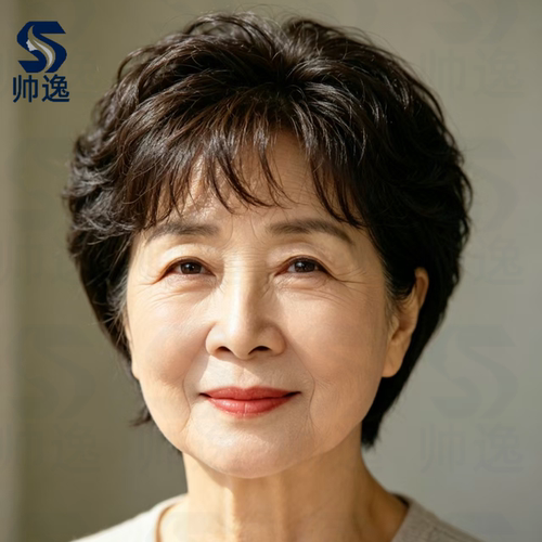 帅逸辫发全真发蓬松短卷发波浪卷