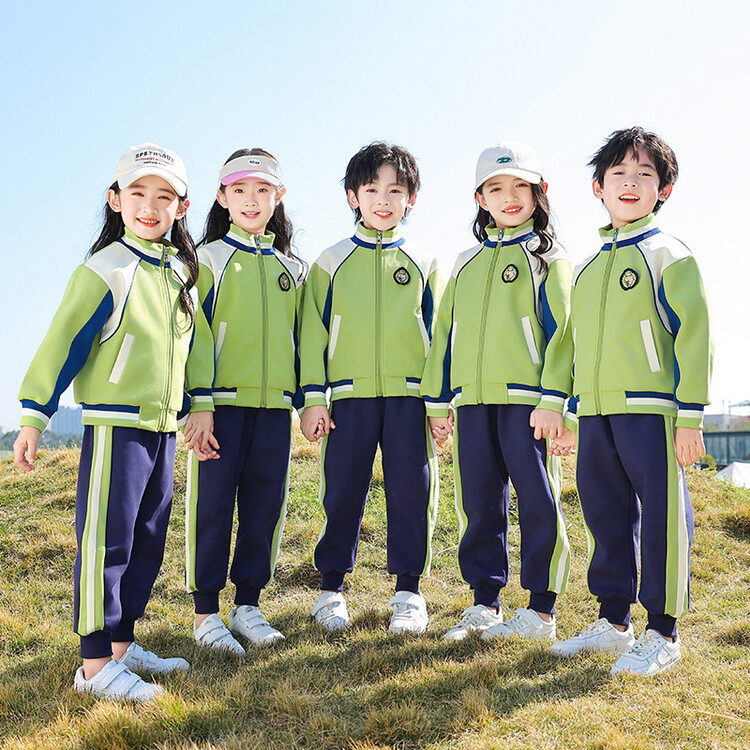 幼儿园春秋运动会英伦风团体班服图片