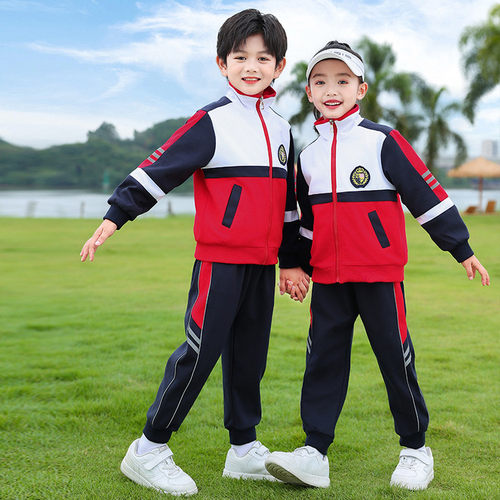 中小学生春秋幼儿园园服三件套装