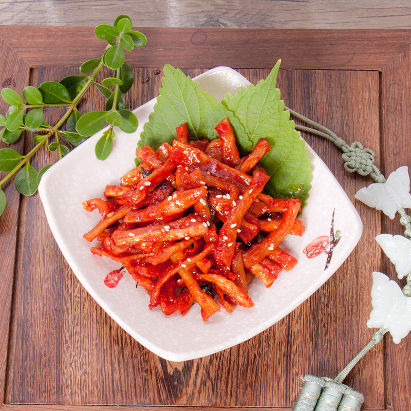 富爸爸拌萝卜干韩式传统风味小菜2斤装脆爽腌制开胃下饭酱菜微辣,水产肉类/新鲜蔬果/熟食,腌制/榨菜/泡菜,淘宝优惠券,粉丝福利购,淘宝优惠卷