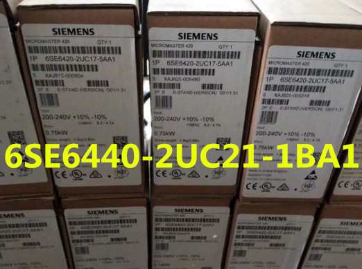 西门子MM440变频器1.1kw1/3AC220V