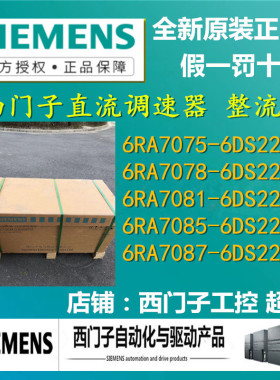 西门子直流装置6RA7078/6RA7081/6RA7085/6RA7087-6DS22-0调速器