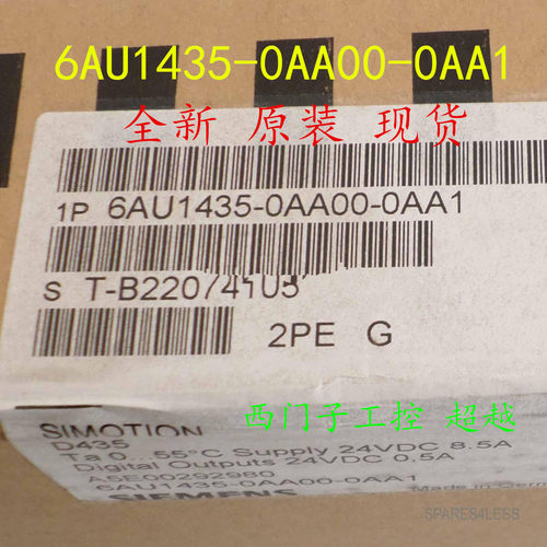 西门子6AU1435-0AA00-0AA1控制单元D435 6AU1435-OAAOO-OAA1 现货